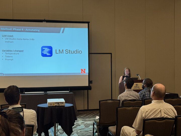 Anna Mattson presenting at ASA Honolulu 2025